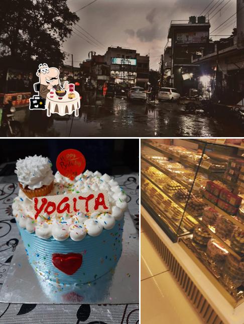 Check out the photo depicting food and exterior at Jolly Bakery