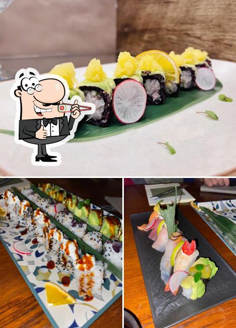 Scegli le varie opzioni di sushi