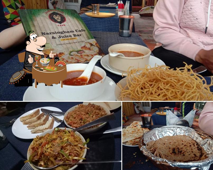 Meals at Narsingham Cafe