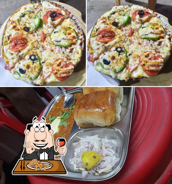 Try out pizza at Bhagwati Sandwich Center