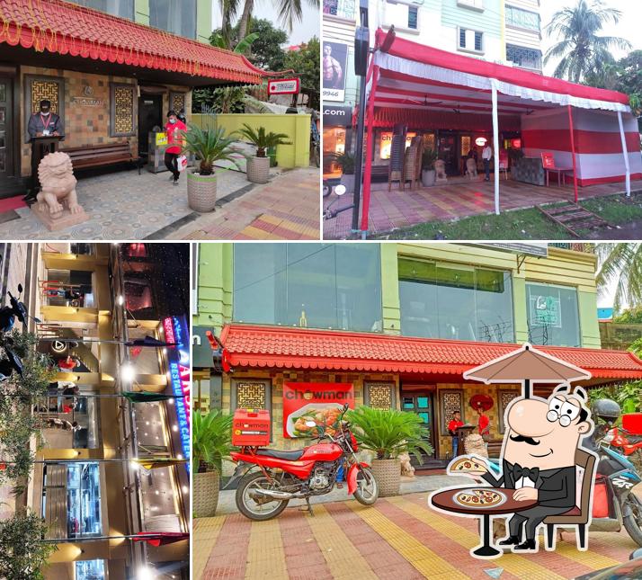 The exterior of Chowman( sodepur)