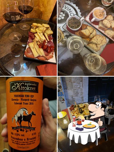 Piatto di formaggi al D'VINO WINE BAR DUBROVNIK