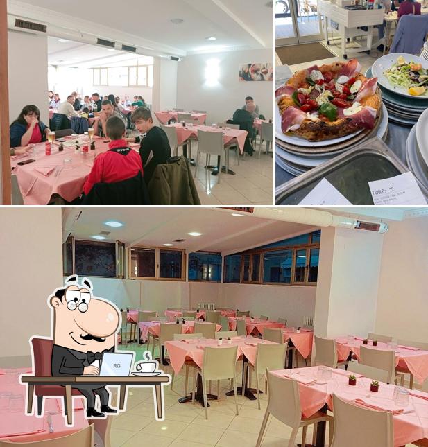 Gli interni di Fiori Di Zucca Ristorante Pizzeria