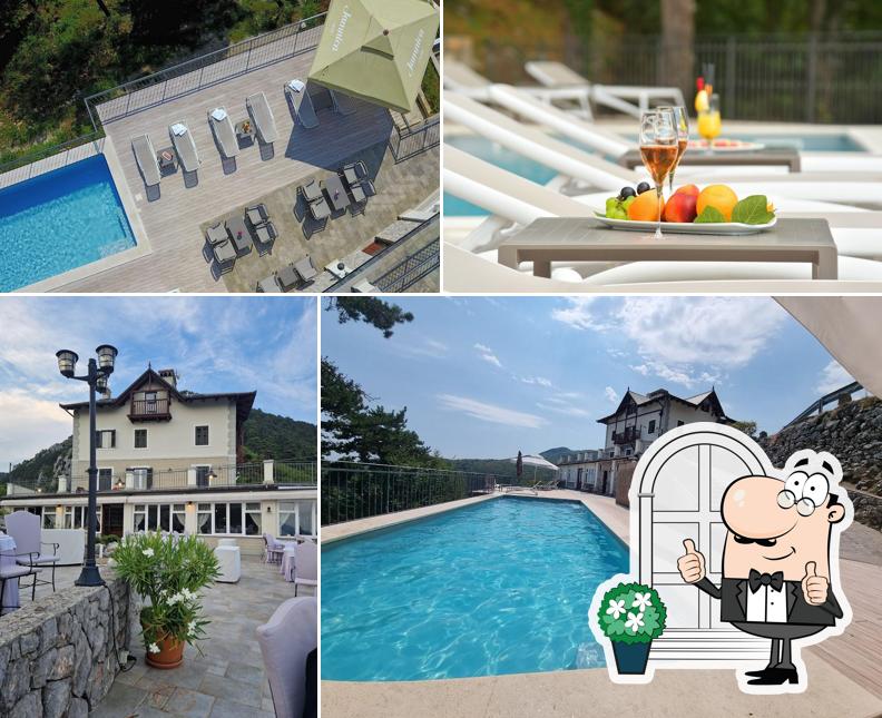Gli esterni di Hotel Draga di Lovrana