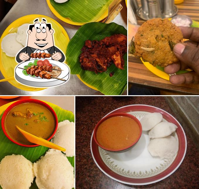 Meals at Kozhi Idli