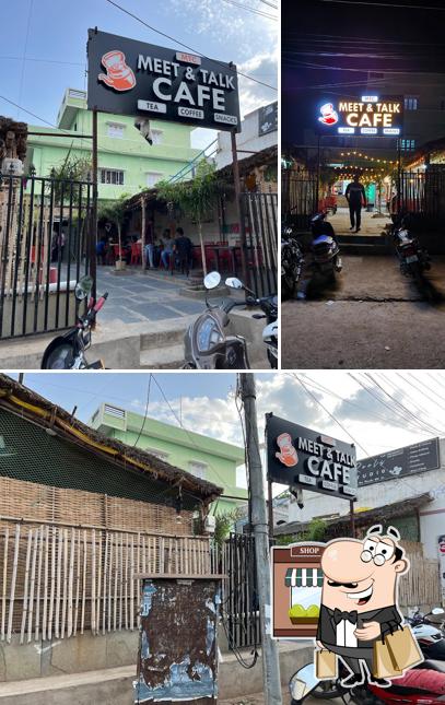 The exterior of MTC - Meet and Talk Cafe