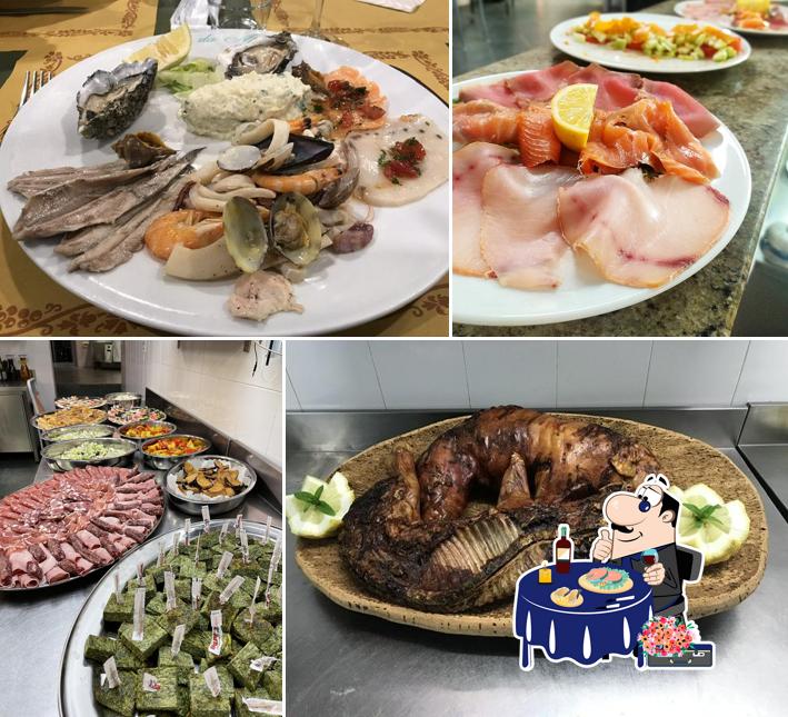 Sashimi al Ristorante al Golf