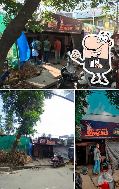 The exterior of Selvan Tea Shop