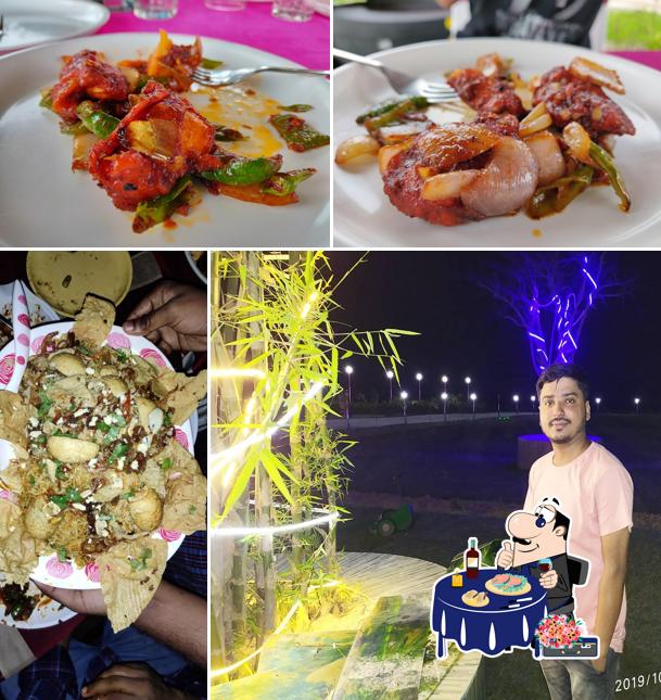 Try out seafood at Shiv Garden Resort