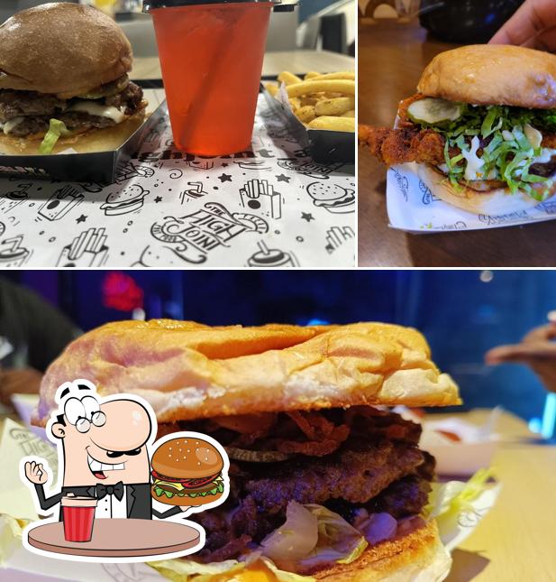 Get a burger at The High Joint Ramapuram