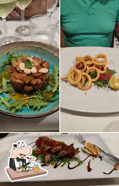 Platti al Ristorante L'OSTE AL 7 cucina, vino e priu