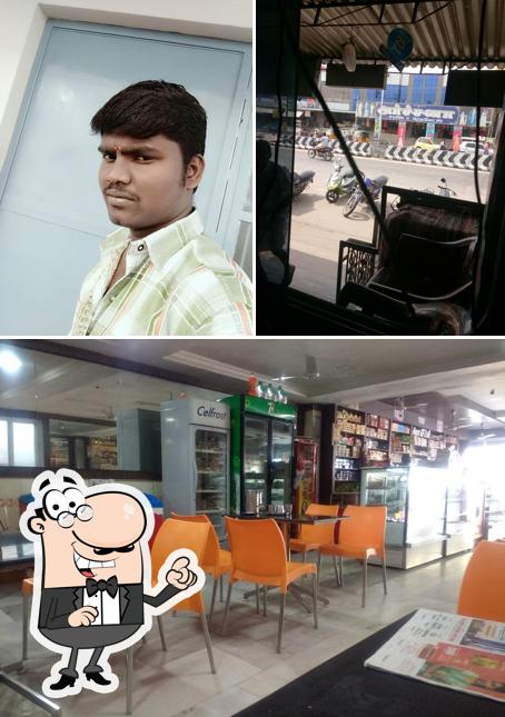 The interior of Surya Bakery - சூர்யா பேக்கரி