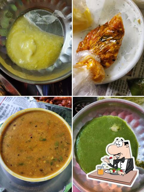 Food at Swad restaurant