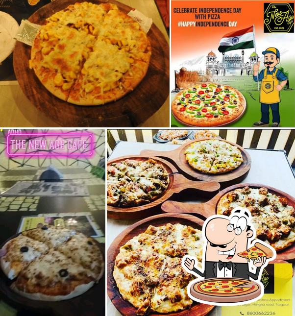 Try out different types of pizza