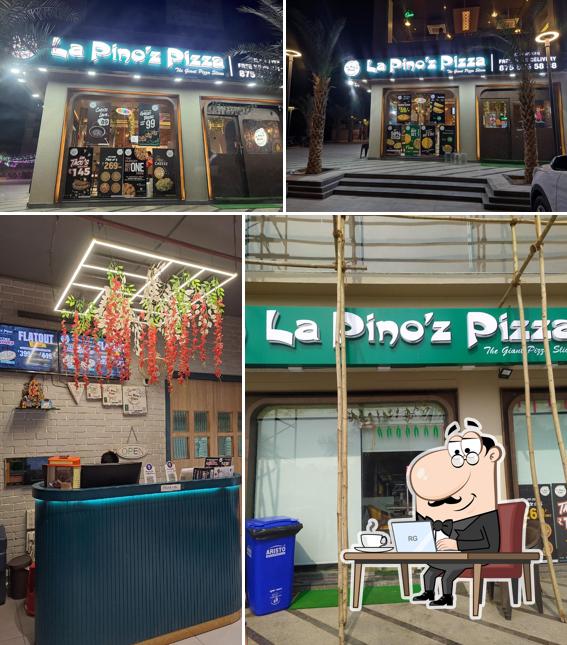 The interior of La Pino'z Pizza Raysan