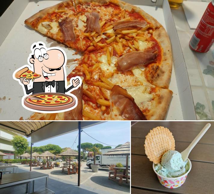 Scegli tra le molte varianti di pizza