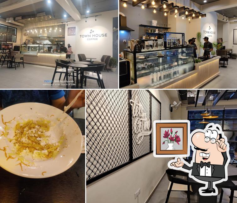 The interior of Town coffee House