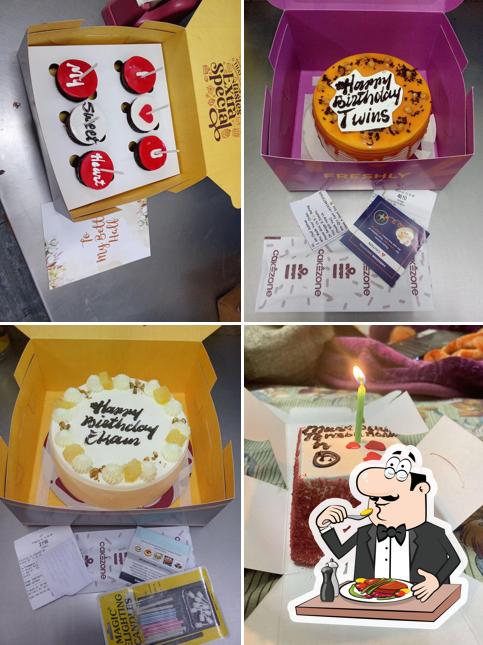 Food at CakeZone Patisserie