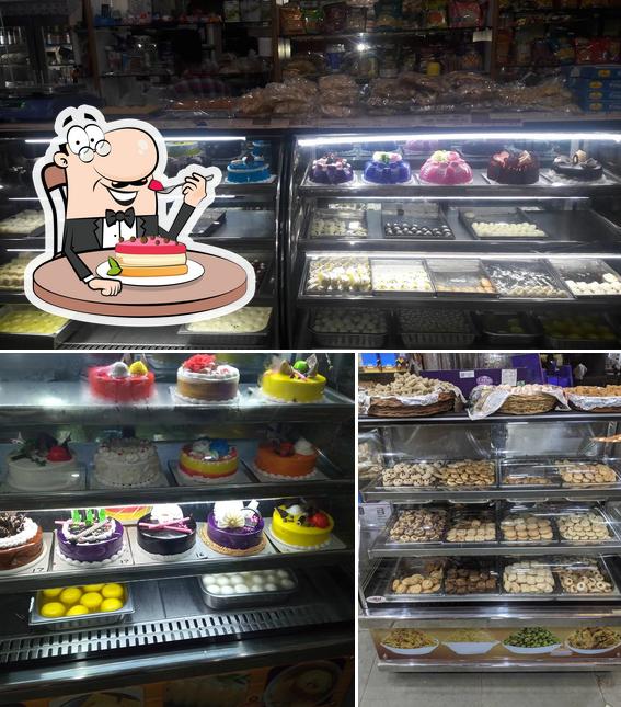 Ganesh Sweets offers a selection of sweet dishes