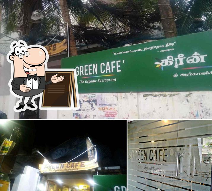 The exterior of Green Cafe