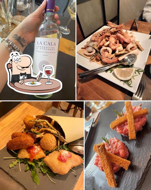 Platti al Hot rock Restaurant &Bar