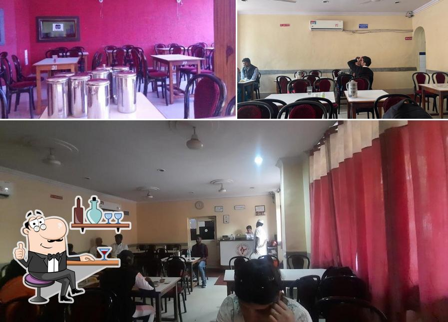 The interior of Indian Coffee House