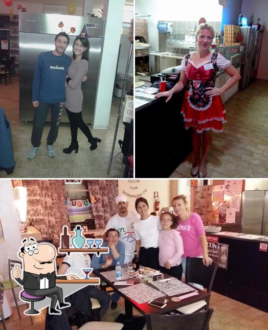 Gli interni di Mister Pizza