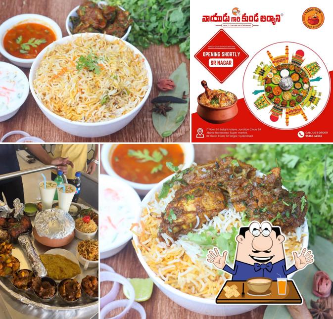 Food at Naidu Gari Kunda Biryani - Gunadala