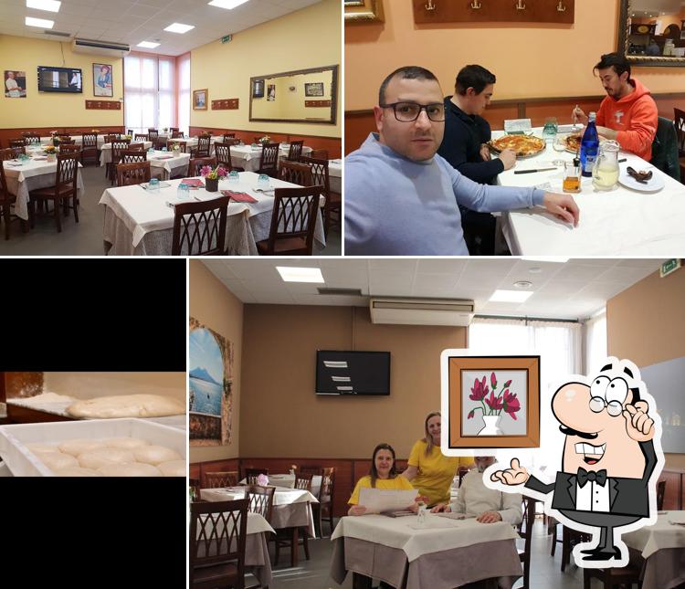 Gli interni di Pizzeria Nuova Aurora