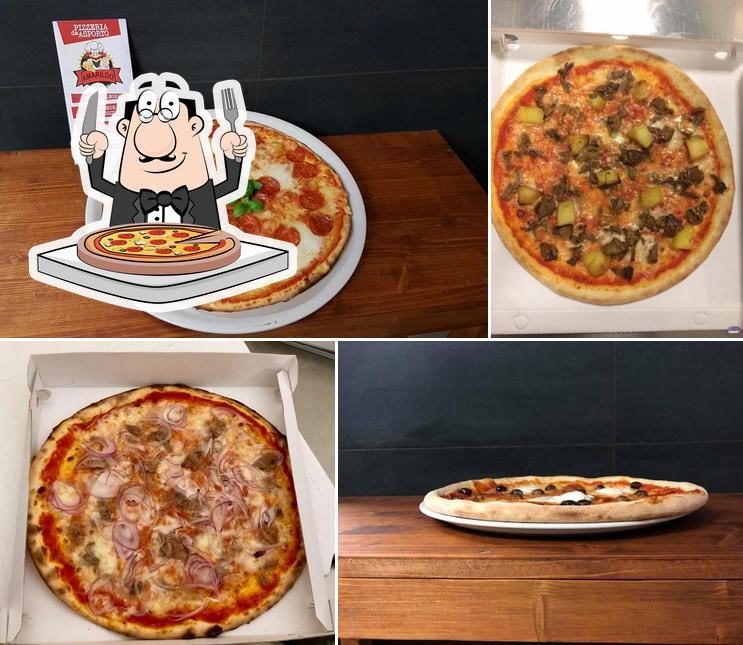 Scegli una pizza a Pizzeria Da Amarildo-Vedelago