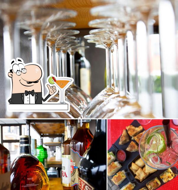 Prenditi un drink dal menu