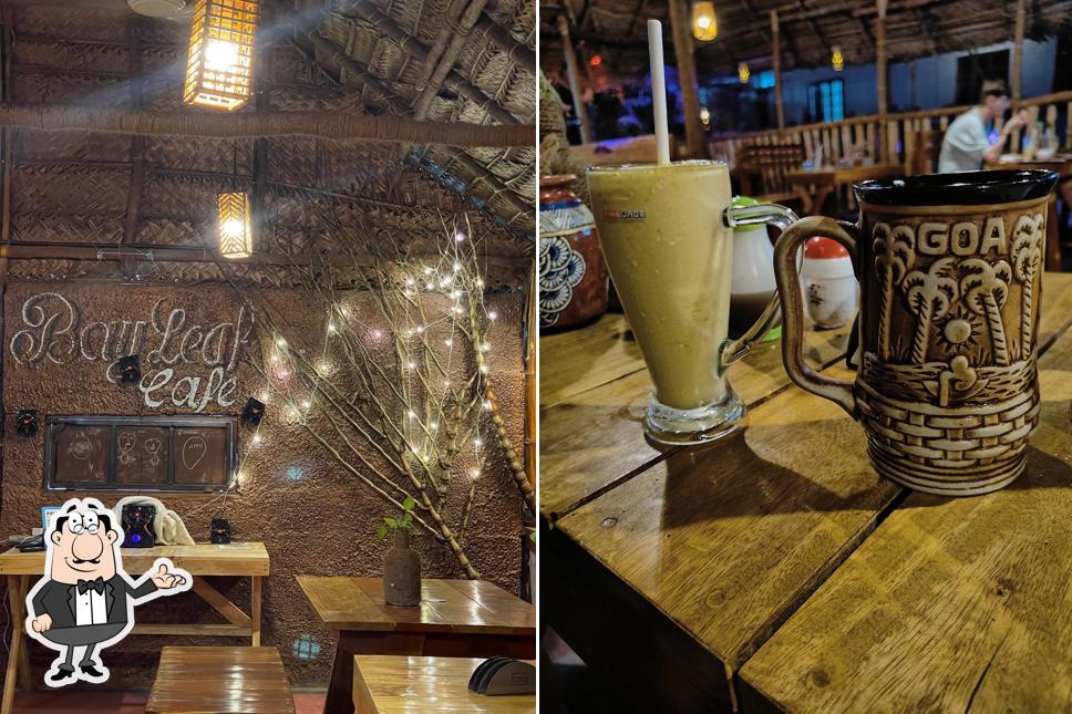 The interior of Bay Leaf Cafe