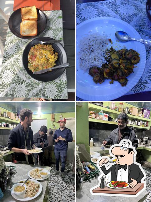 Meals at Ganga's Rooftop Cafe