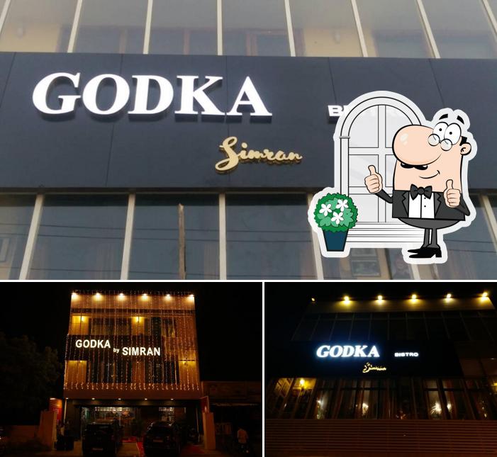 The exterior of Godka By Simran