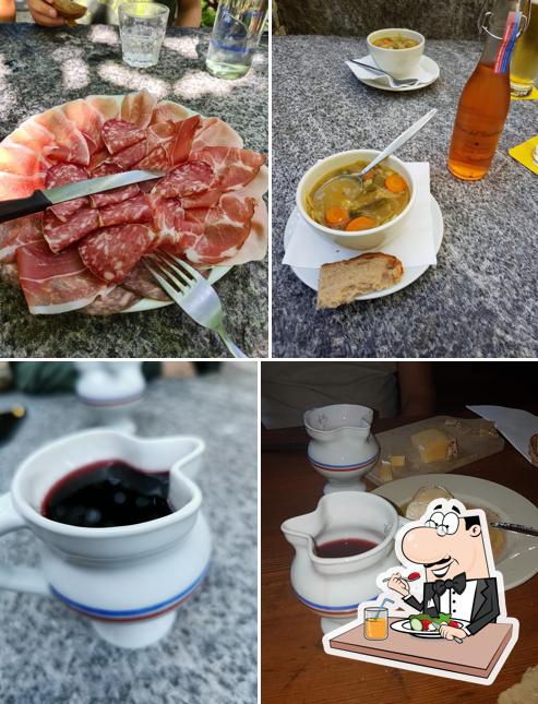 Cibo al Grotto al Ponte