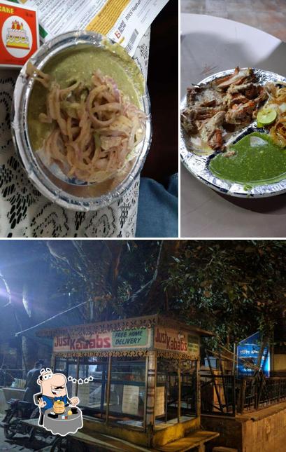 Among various things one can find food and interior at Just Kababs