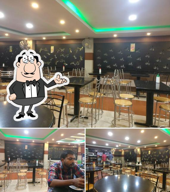 The interior of K R Bakery