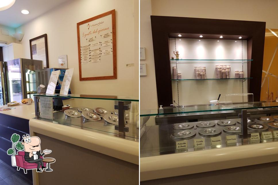 Gli interni di MastroGelato