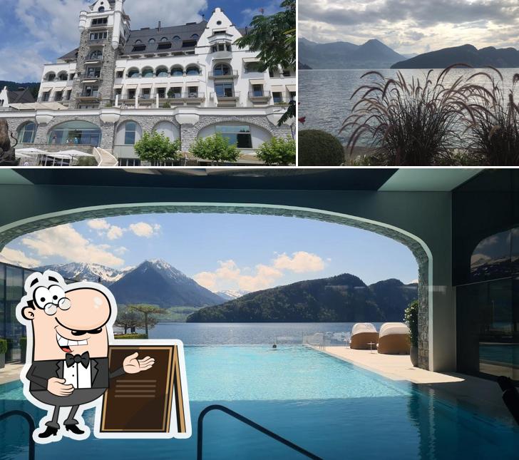 Gli esterni di Park Hotel Vitznau