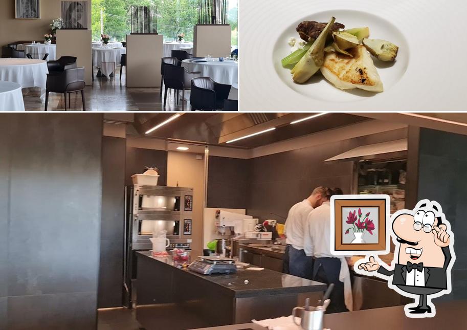 Tra le diverse cose da Ristorante Arnolfo si possono trovare la interni e cibo