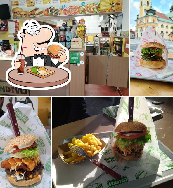 Gli hamburger di ŠendtviČ potranno soddisfare molti gusti diversi