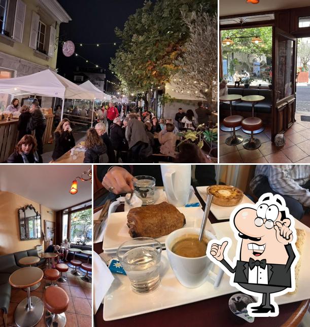 Gli interni di Tea Room de la Baye