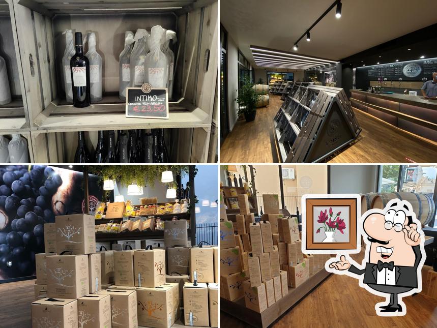Gli interni di Torri Cantine - Vendita vino sfuso biologico
