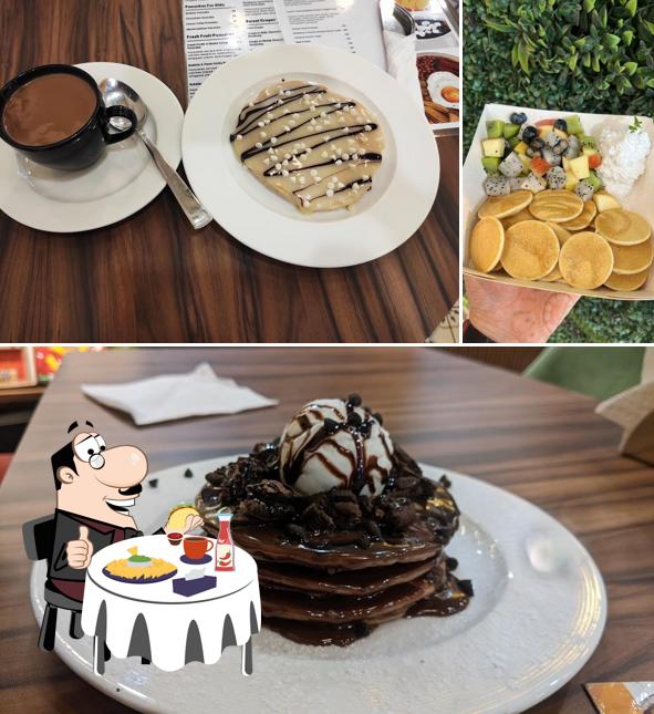 Cheese plate at Uncle Peter's Pancakes and Cafe Cheese plate at Uncle Peter's Pancakes and Cafe