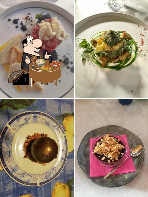 Cibo al Antico Podere dei Conti di Padoin Carlo