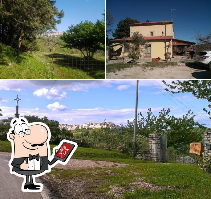 Gli esterni di Agriturismo La Quercia