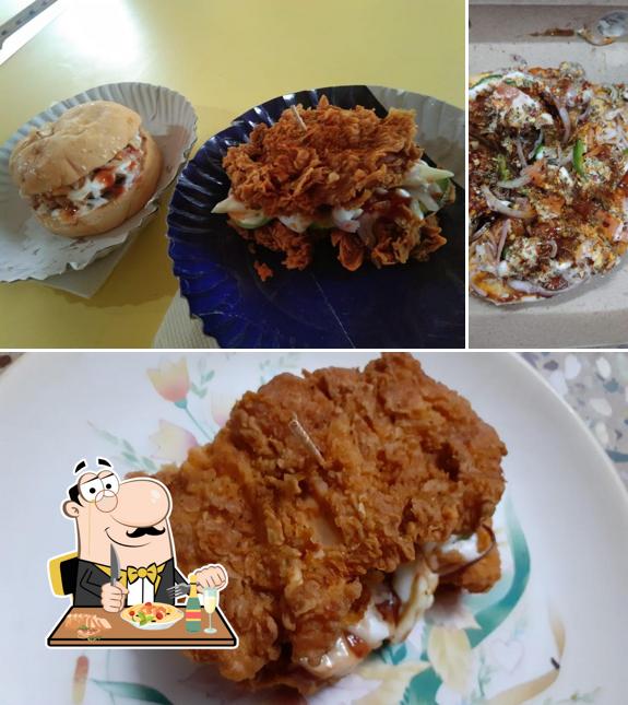 Food at BURGER CAFE