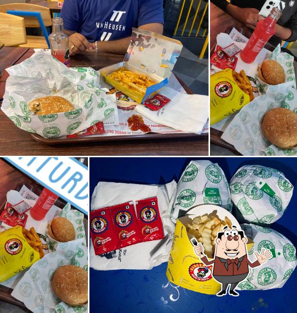 Food at Burger Singh