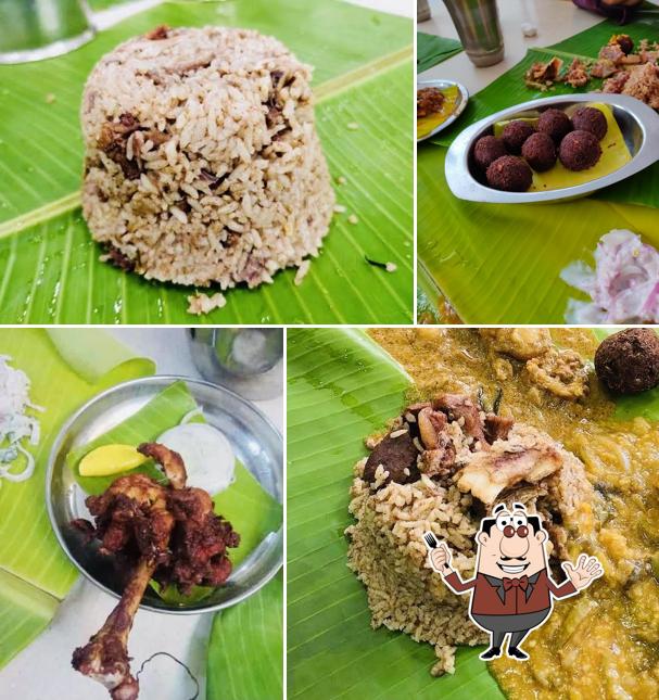 Food at Dindigul Venu Biriyani