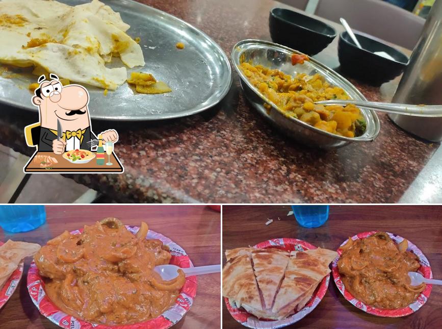 Food at Hotel maa santoshi